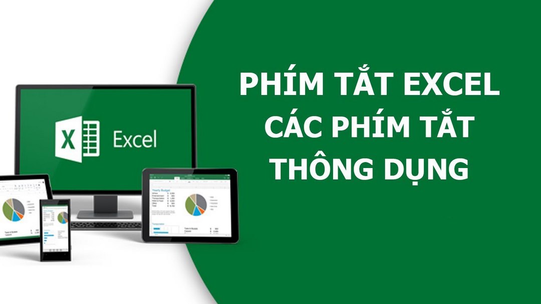 Nhóm phím tắt điều hướng tại excel