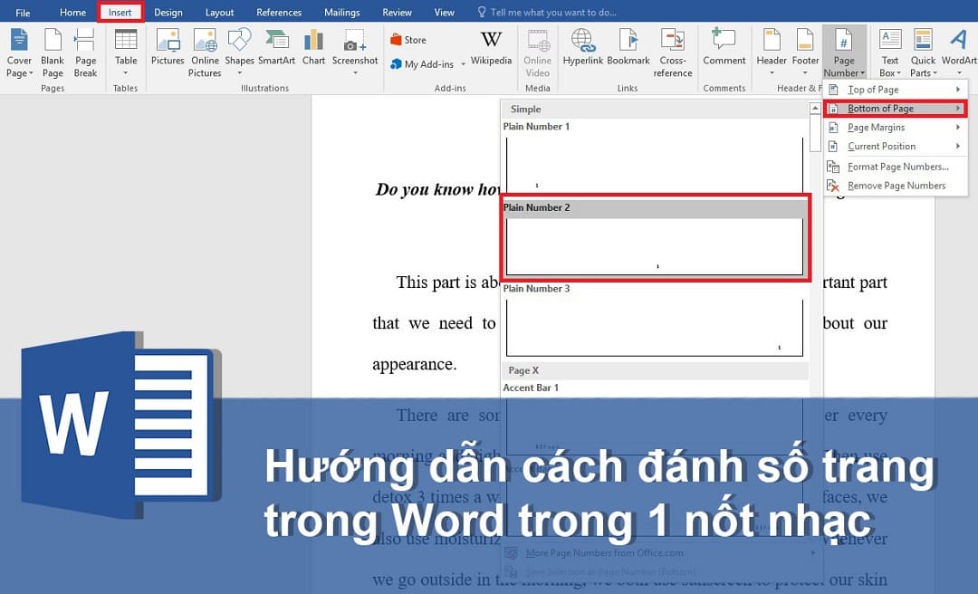 Hướng dẫn bạn một số cách đánh số trang trong Word đơn giản nhất