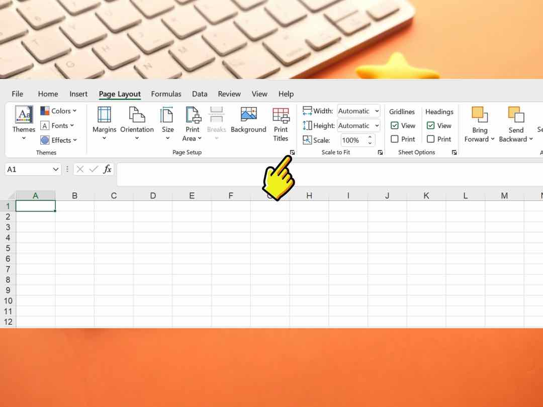 Cách đánh số trang Excel nhanh chóng từ Page Setup