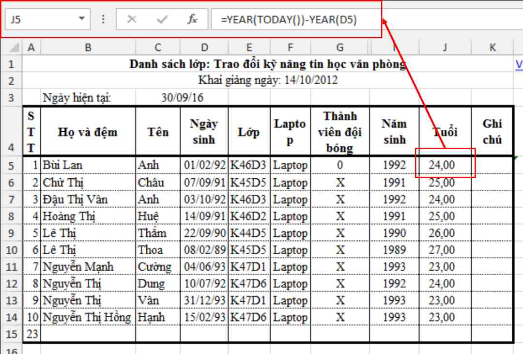 Các hàm trừ trong Excel đều cần phải thực hiện đúng cú pháp riêng